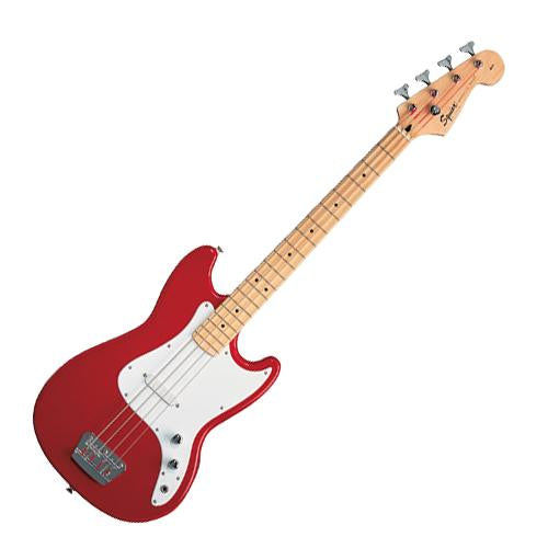 Squier 0310902558 Bronco Short Scale Bass in Torino Red