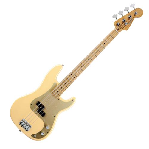 Fender 0131702367 Classic Series 50's Precision Bass Guitar in Honey Blonde w/Gig Bag