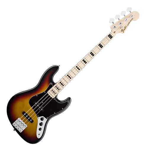 Fender 0147702300 Geddy Lee Jazz Bass Guitar Maple w/Bag in 3Color Sunburst