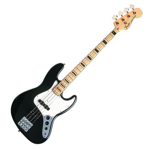 Fender 0147702306 Geddy Lee Jazz Bass Guitar Maple w/Bag in Black