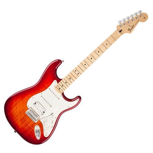 Fender 0144712531 Standard Stratocaster HSS Plus Top Maple in Aged Cherry Sunburst
