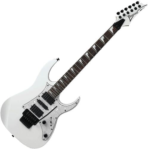 Ibanez RG350DXZWH RG White w/EdgeZero II Bridge w/ZPS3Fe Electric Guitars