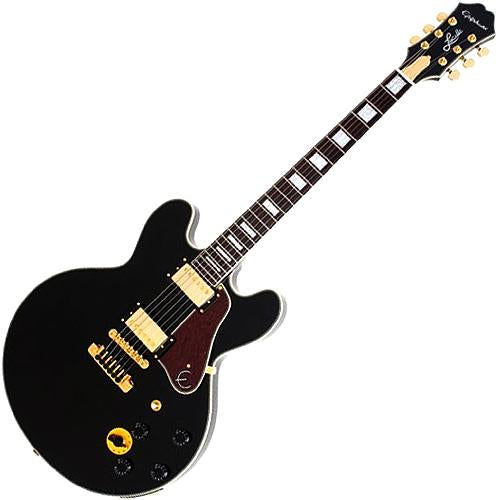 Epiphone ETBBEBGH Lucille BB King Semi Hollow Electric Guitar in Ebony