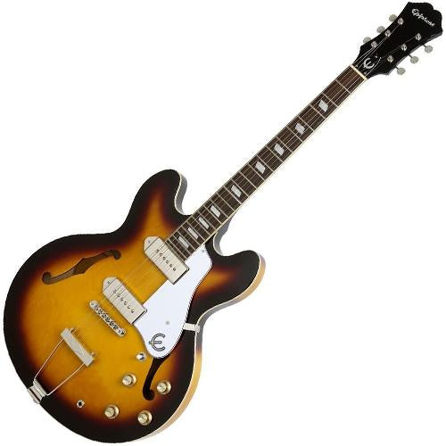 Epiphone ETCAVSCH Casino Hollow Body Electric Guitar in Violin Sunburst