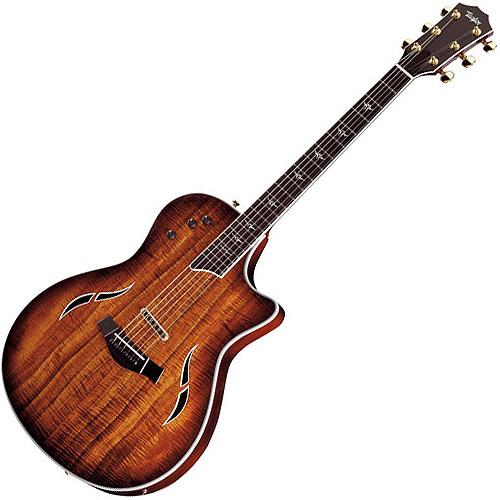 Taylor T5CUSTOM T5 Custom Flamed Koa Top Electric Guitar w/Case