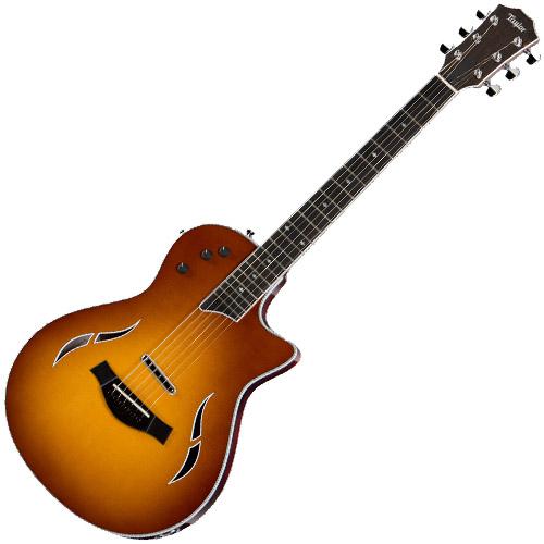 Taylor T5STANDARDHSB T5 Standard Sitka Spruce Top Electric Guitar in Honey Sunburst w/Case