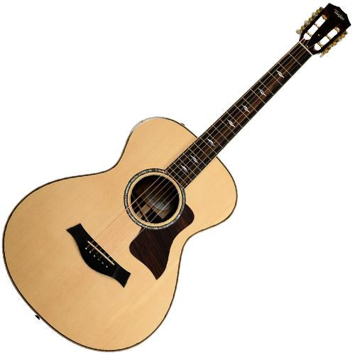 Taylor 812E12FRET GC Acoustic Electric Sitka Spruce Top Rosewood Back and Sides and w/Case