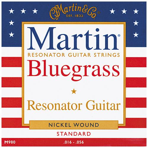 Martin M980 Resonator Bluegrass Strings Light Gauge 16-56