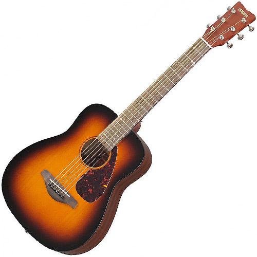 Yamaha JR2STBS FG Solid Top Compact Acoustic Guitar Tobacco Sunburst w/Gig Bag