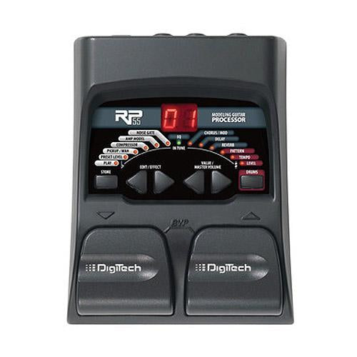 Digitech RP55 RP55 Modeling Guitar Processor without Power Supply Effects Pedal