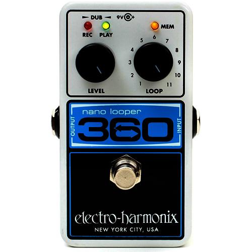 ElectroHarmonix 360NANOLOOPER Compact Looper Effects Pedal