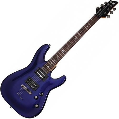 Schecter C1SGREB C1 SGR Electric Guitar in Electric Blue w/Gig Bag