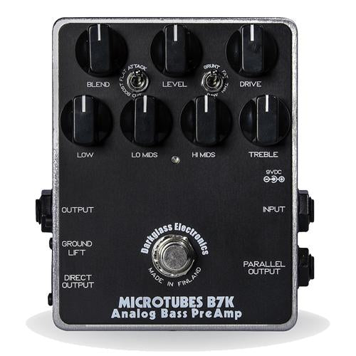 Darkglass MICROTUBESB7K Analog Bass Preamp with EQ Effects Pedal