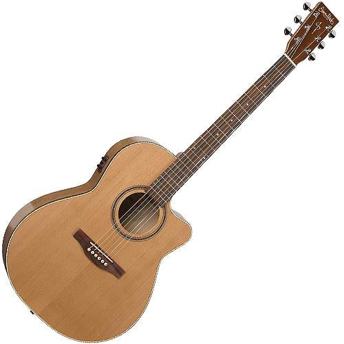 Simon & Patrick 33744 CW Folk GT Concert Acoustic Electric Cedar Top w/Gig Bag