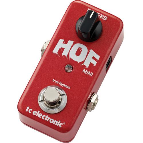 t.c.electronics HOFMINIREVERB Hall of Fame Mini Reverb Effects Pedal