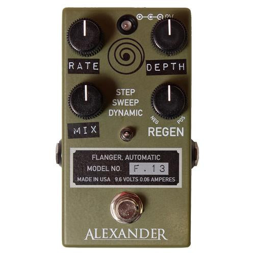 Alexander F13FLANGER F.13 Flanger Effects Pedal