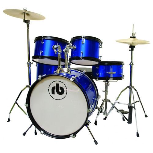RB RBJR5SBL 5 Pce Junior Kit in Sparkle Blue