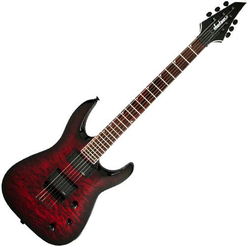 Jackson 2916261500 SLATTXMGQ 36 Soloist Electric Guitar in Trans Red