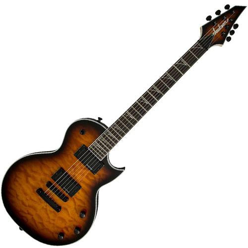 Jackson 2916902593 Pro Series Monarkh Single Cutaway Electric Guitar in Tobacco Burst