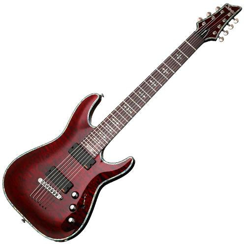 Schecter HRC7BCH Hellraiser C7 7 String Electric Guitar in Black Cherry w/EMG 707TW Pickups