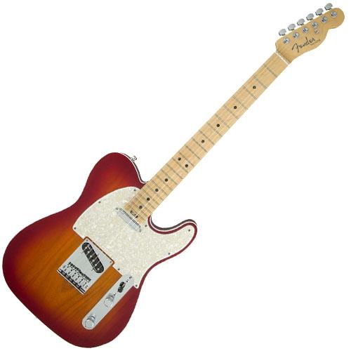 Fender 0114212731 American Elite Telecaster Maple in Aged Cherry Burst
