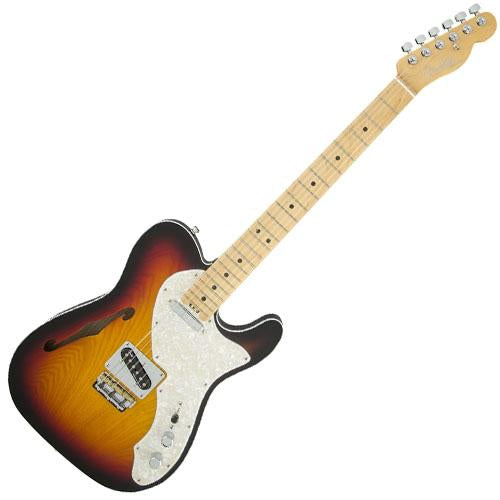 Fender 0114312700 American Elite Telecaster Thinline Maple in 3 Color Sunburst