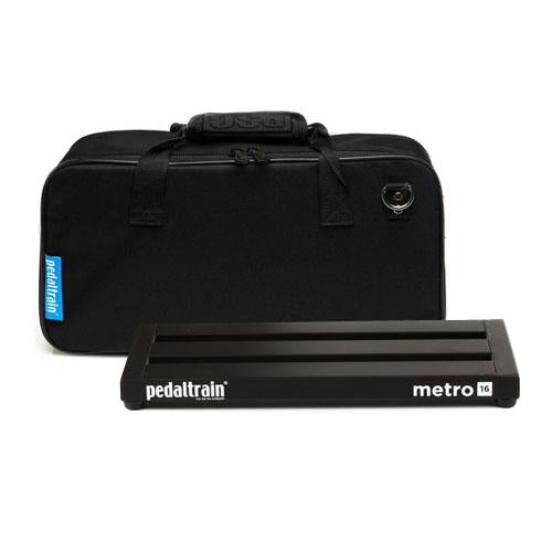 Pedaltrain PTM16SC Metro 16 16" x 8" Effects Pedal Board w/ Soft Case for Effects Pedal