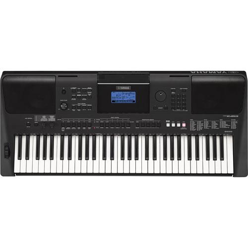 Yamaha PSRE453 61 Key Portable Keyboard Touch Sensitive with Power Supply