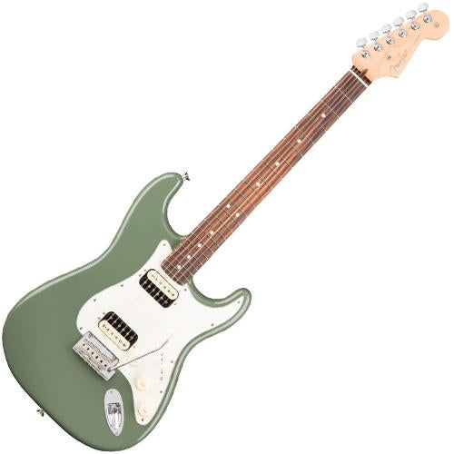 Fender 0113050776 American Professional Stratocaster HH Shawbucker Rosewood Antique Olive w/Case