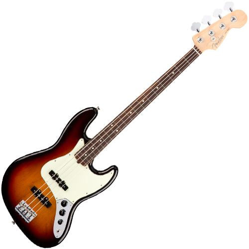 Fender 0193900700 American Professional Jazz Bass Guitar Rosewood 3 Color Sunburst Hardshell w/Case