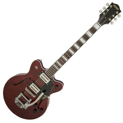 Gretsch 2800400517 G2655T Streamliner Center Block Junior Double Cutaway w/Bigsby Rosewood in Walnut Stain