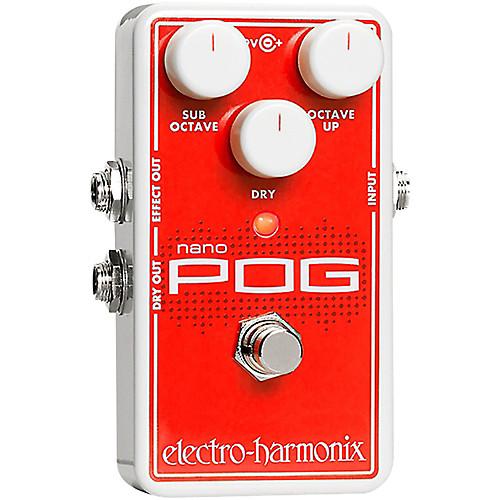 ElectroHarmonix NANOPOG Polyphonic Octave Generator Effects Pedal