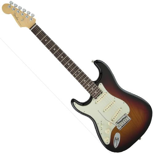 Fender 0114021700 Left Handed American Elite Stratocaster Ebony 3 Color Sunburst w/Case