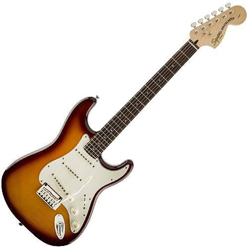 Squier 0321670520 Standard Stratocaster FMT in Amber Sunburst