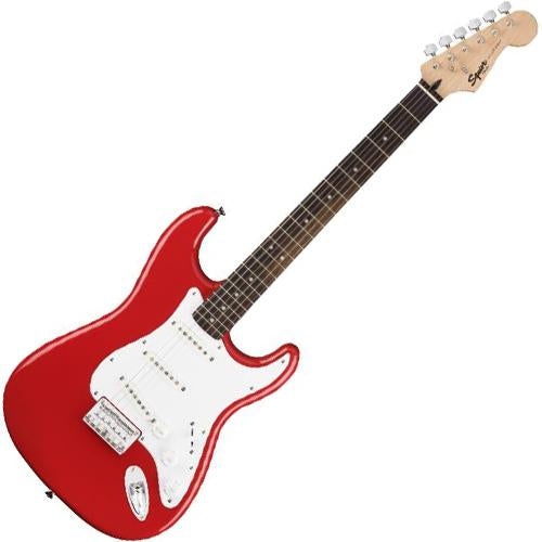 Squier 0311001540 Bullet Stratocaster Hard Tail Electric Guitar in Fiesta Red