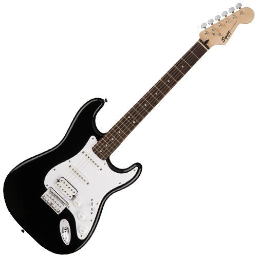 Squier 0311005506 Bullet Stratocaster Hard Tail HSS Electric Guitar in Black