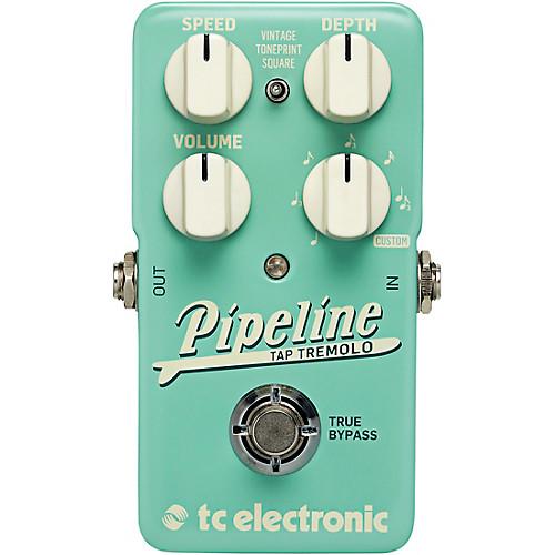t.c.electronics PIPELINETAPTREM Pipeline Tap Tremolo Effects Pedal