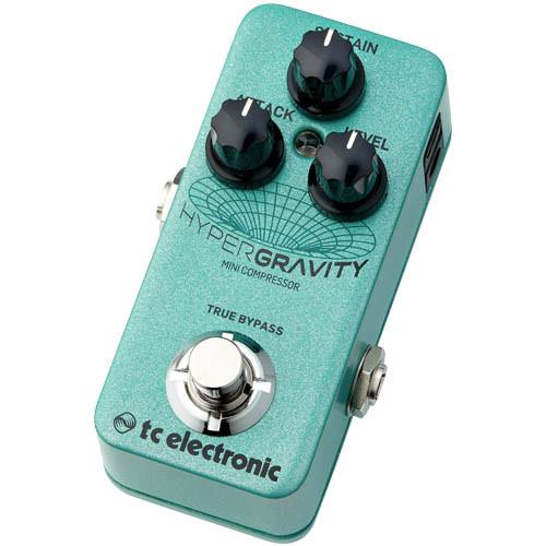 t.c.electronics HYPERGCOMPMINI HyperGravity Compressor Mini Effects Pedal