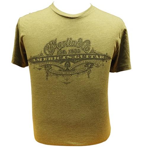 Martin 18CM0107M America's Guitar Tee Medium - Clothing