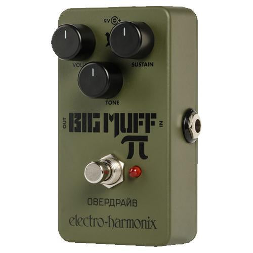 ElectroHarmonix GREENRUSSIAN Green Russian Big Muff Distortion Effects Pedal