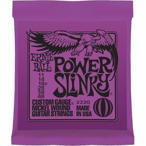Ernie Ball 2220 Power Slinky Electric Guitar Strings 11-48