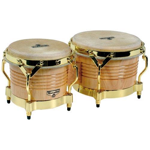 Latin Percussio M201AW Matador Wood Bongos Natural