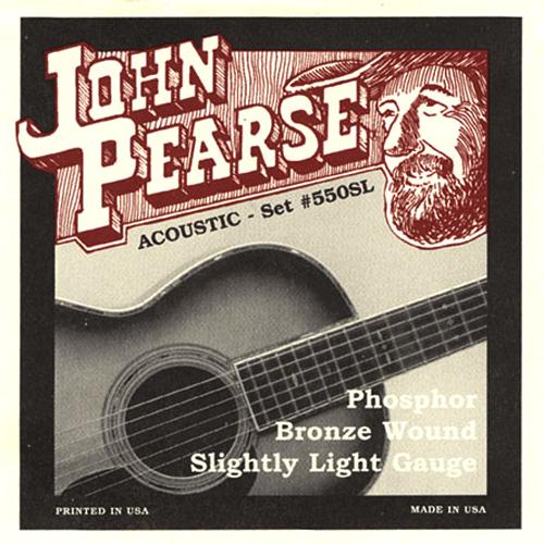 John Pearse 550SL Slightly Light PB Acoustic Guitar Strings 011-050