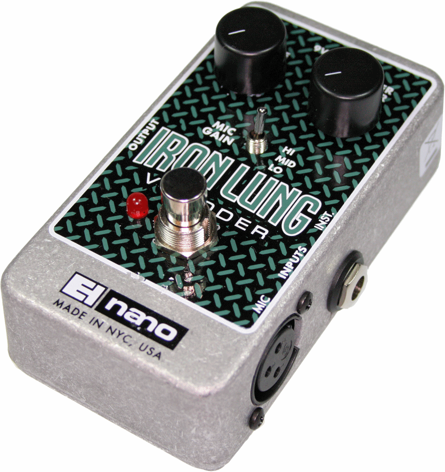 ElectroHarmonix IRONLUNG Iron Lung Vocoder Effects Pedal