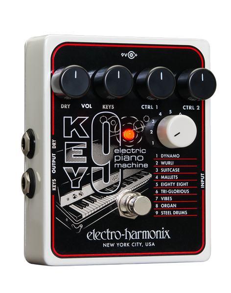 ElectroHarmonix KEY9 Key9 Electric Piano Machine Effects Pedal