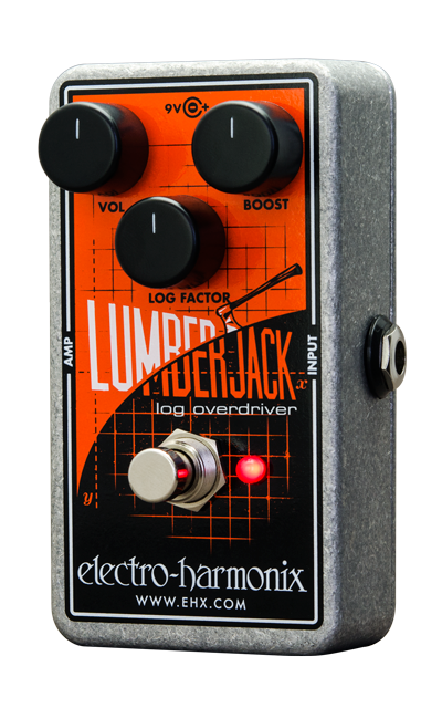ElectroHarmonix LUMBERJACK Lumberjack Logarithmic Overdrive Effects Pedal