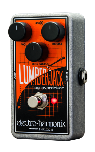ElectroHarmonix LUMBERJACK Lumberjack Logarithmic Overdrive Effects Pedal