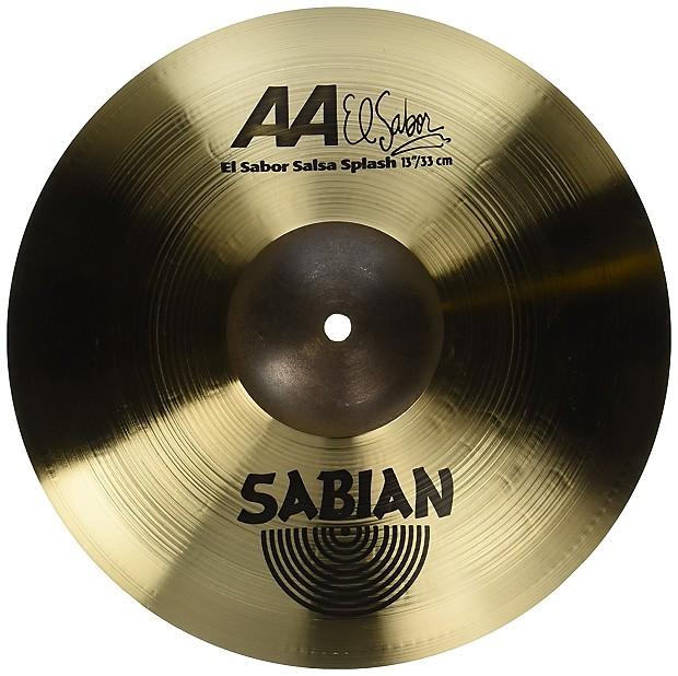 Sabian 21360 13" AA El Sabor Salsa Splash Cymbal