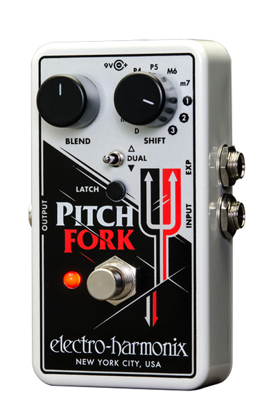 ElectroHarmonix PITCHFORK Polyphonic Pitch Shifter Effects Pedal